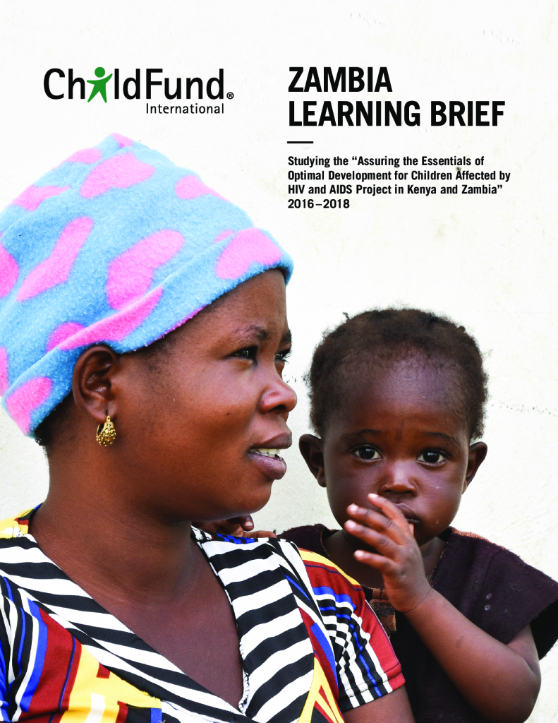 Zambia Learning Brief: A Strengthened Partnership for Nurturing Care