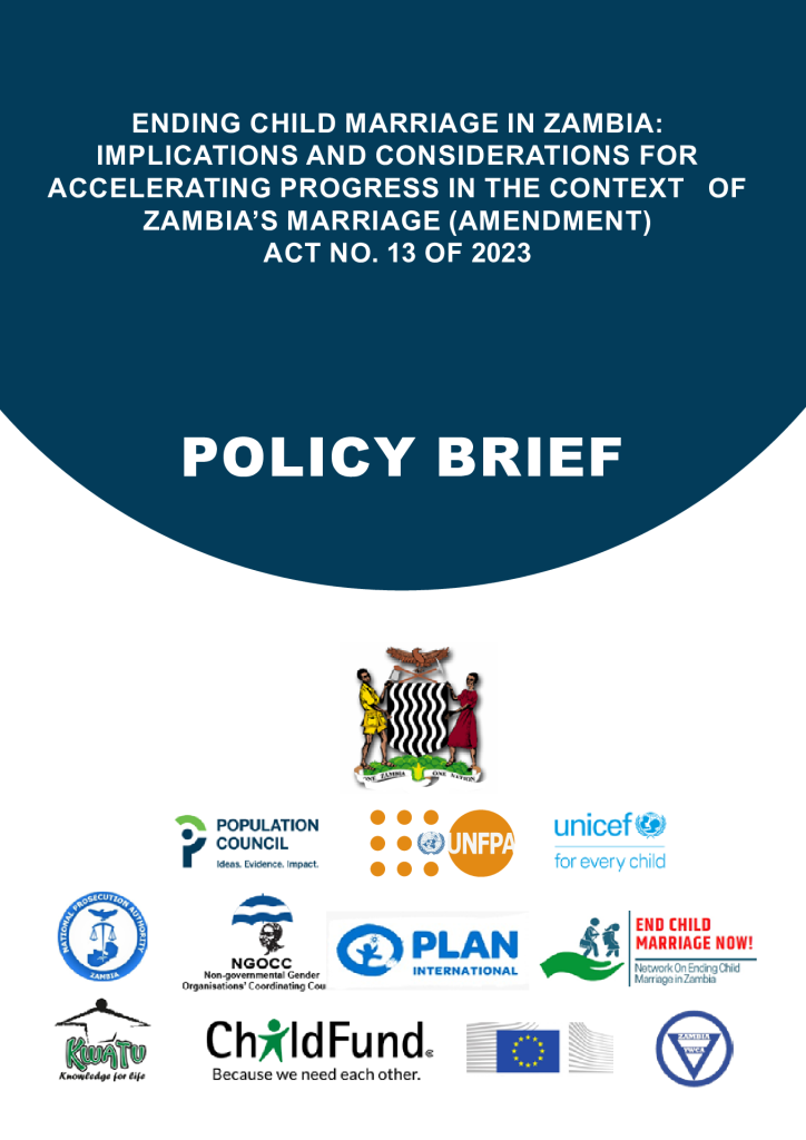 Ending Child Marriage in Zambia: Advancing Legal Protection for Children
