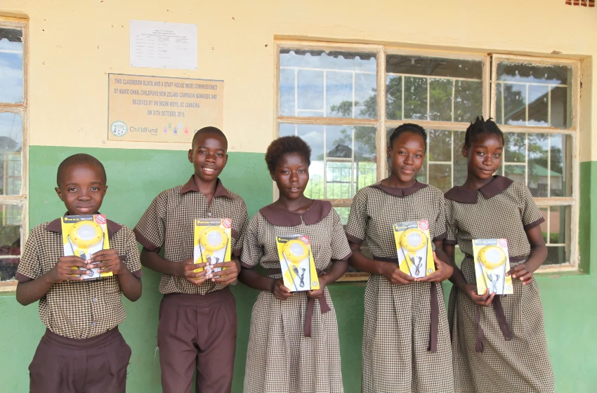 Solar lights are transforming study time in Mumbwa, Shibuyunji, Luwangwa, and Nyimba districts